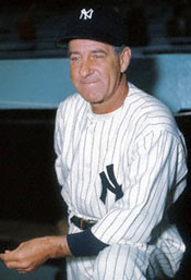Yankees Manager Bucky Harris